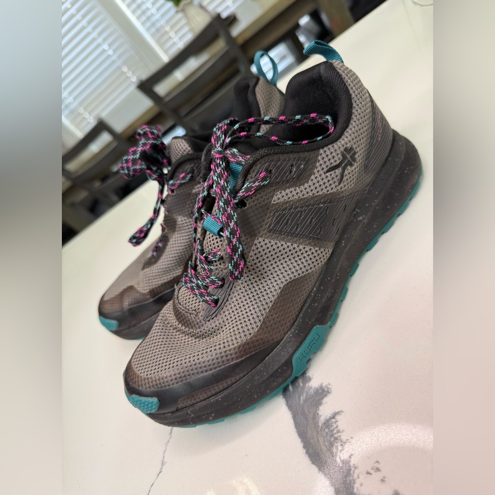 Kuru Sneakers Womens 8.5 Atom Trail Plantar Fasciitis Hiking Trail Running Shoes